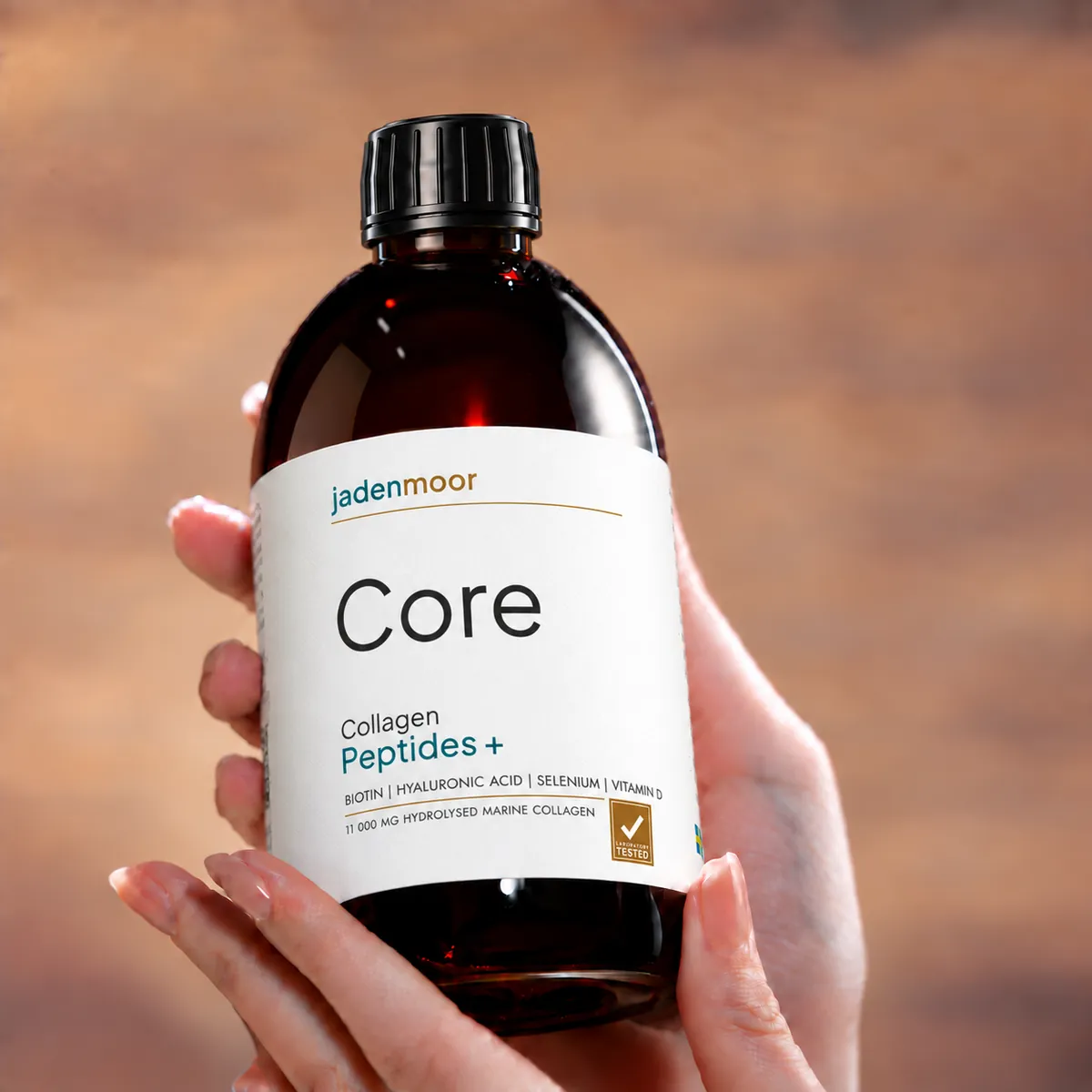 Rokā turēts Jadenmoor Core 500 ml iepakojums